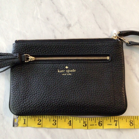 kate spade Chester Street Tinie Black Wristlet Clutch - Picture 5 of 7